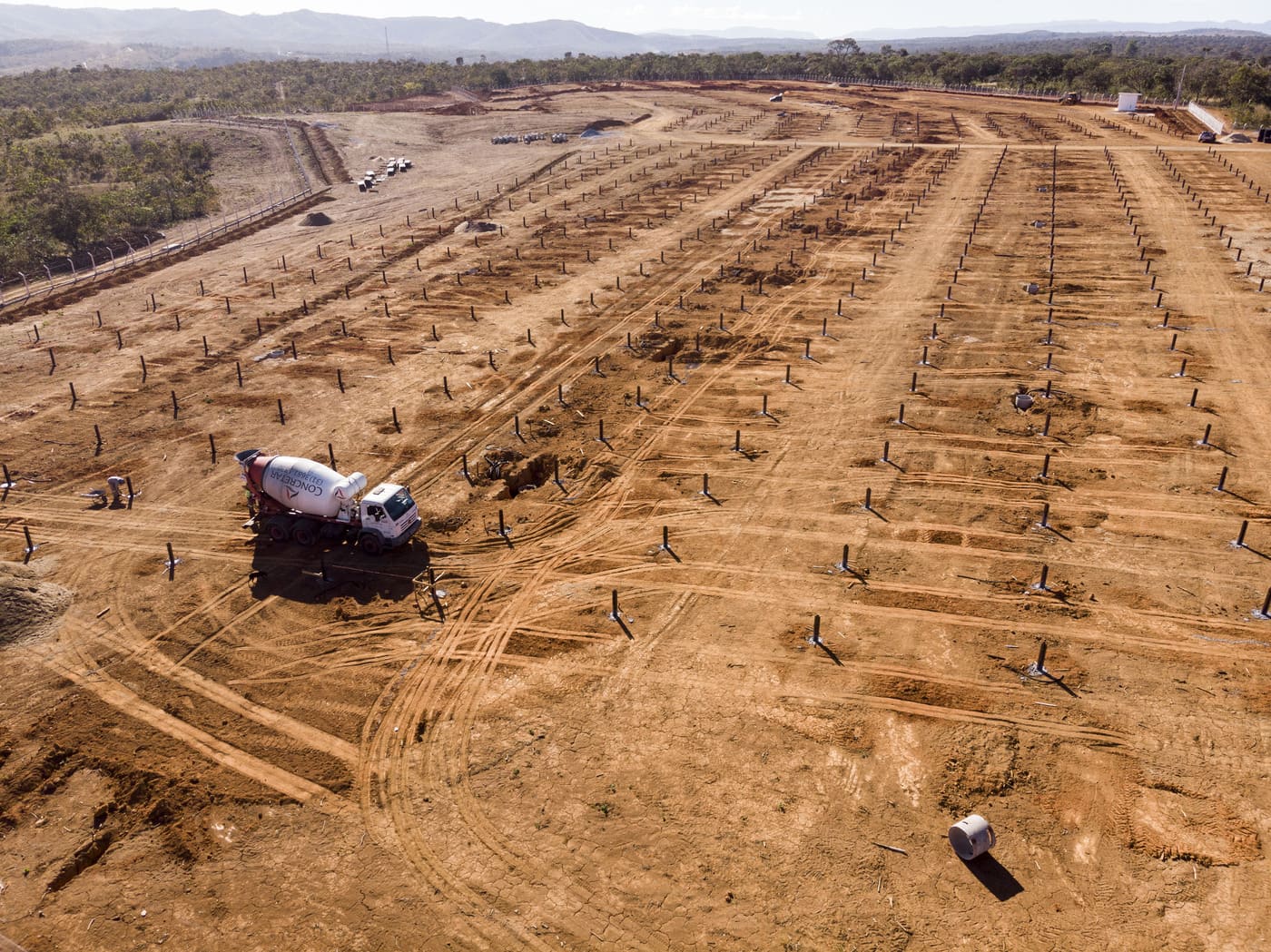 UFV GN e UFV SM — construção